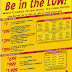 Be in the LOW! When it comes to low fares, it's Cebu Pacific!