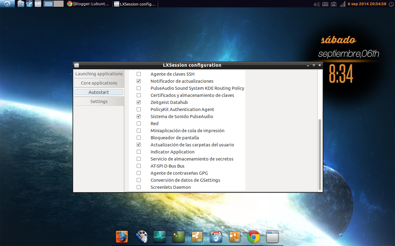 La función del Light Locker o bloqueador de pantalla con Lubuntu