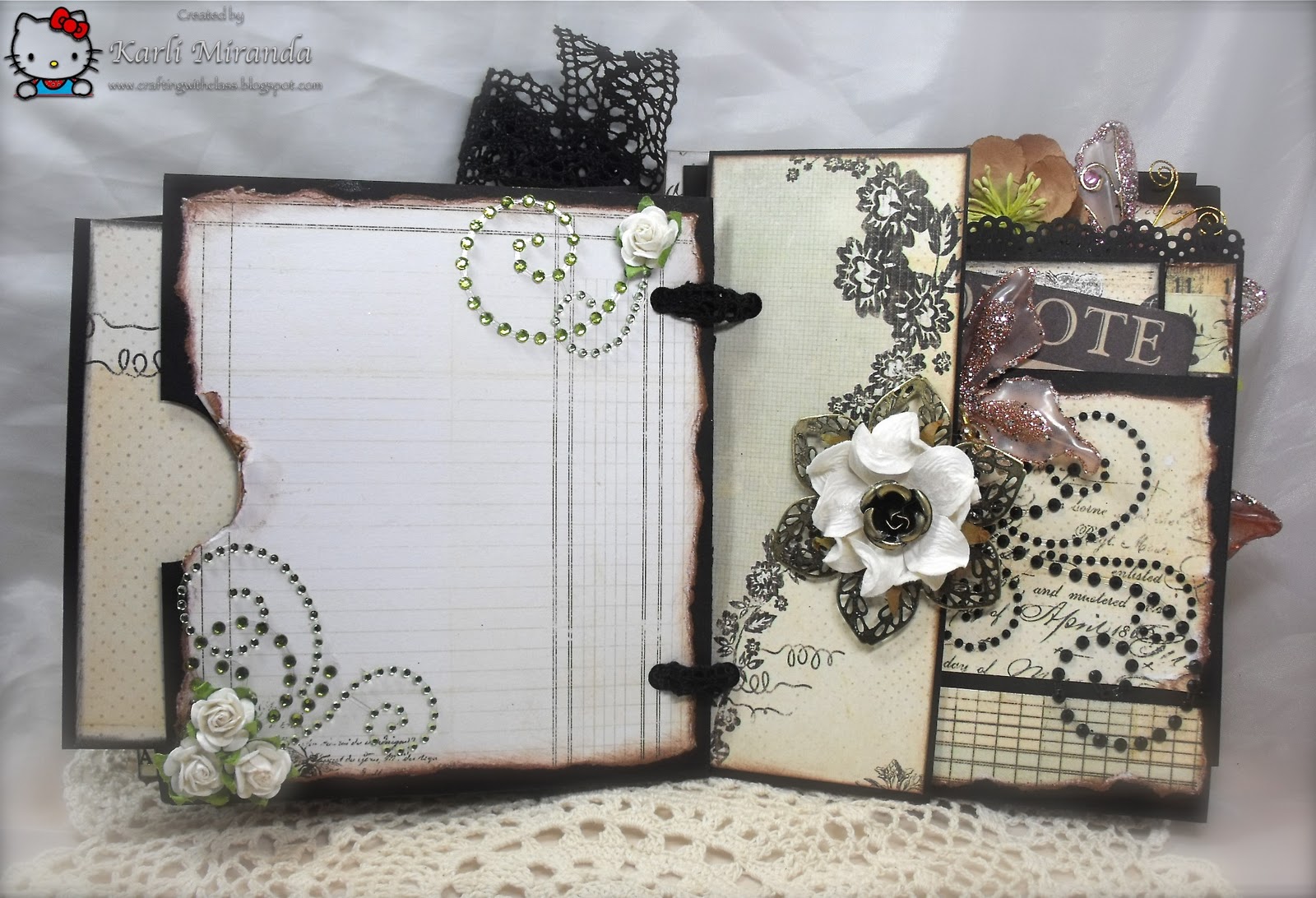 Crafting with Class Family Record Book