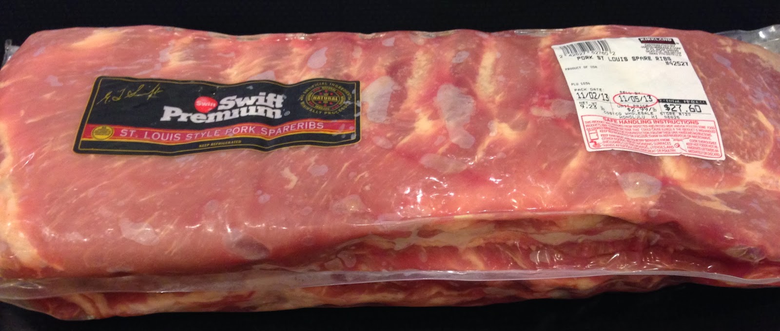 TASTE OF HAWAII BBQ RIBS COOKED IN MASTERBUILT ELECTRIC SMOKER