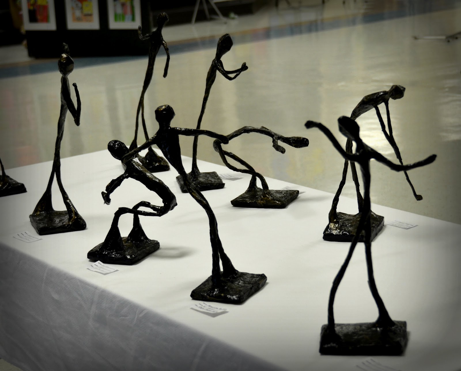 theartgirljackietutorials Faux Bronze Ballerina Sculpture