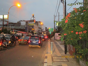 Cikini Raya street in Central Jakarta.