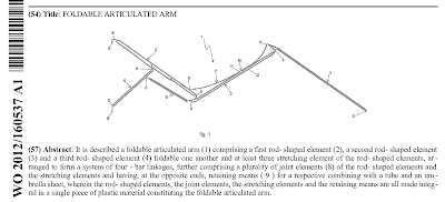 WO2012/160537. FOLDABLE ARTICULATED ARM. WO2012/160537. FOLDABLE ARTICULATED ARM.