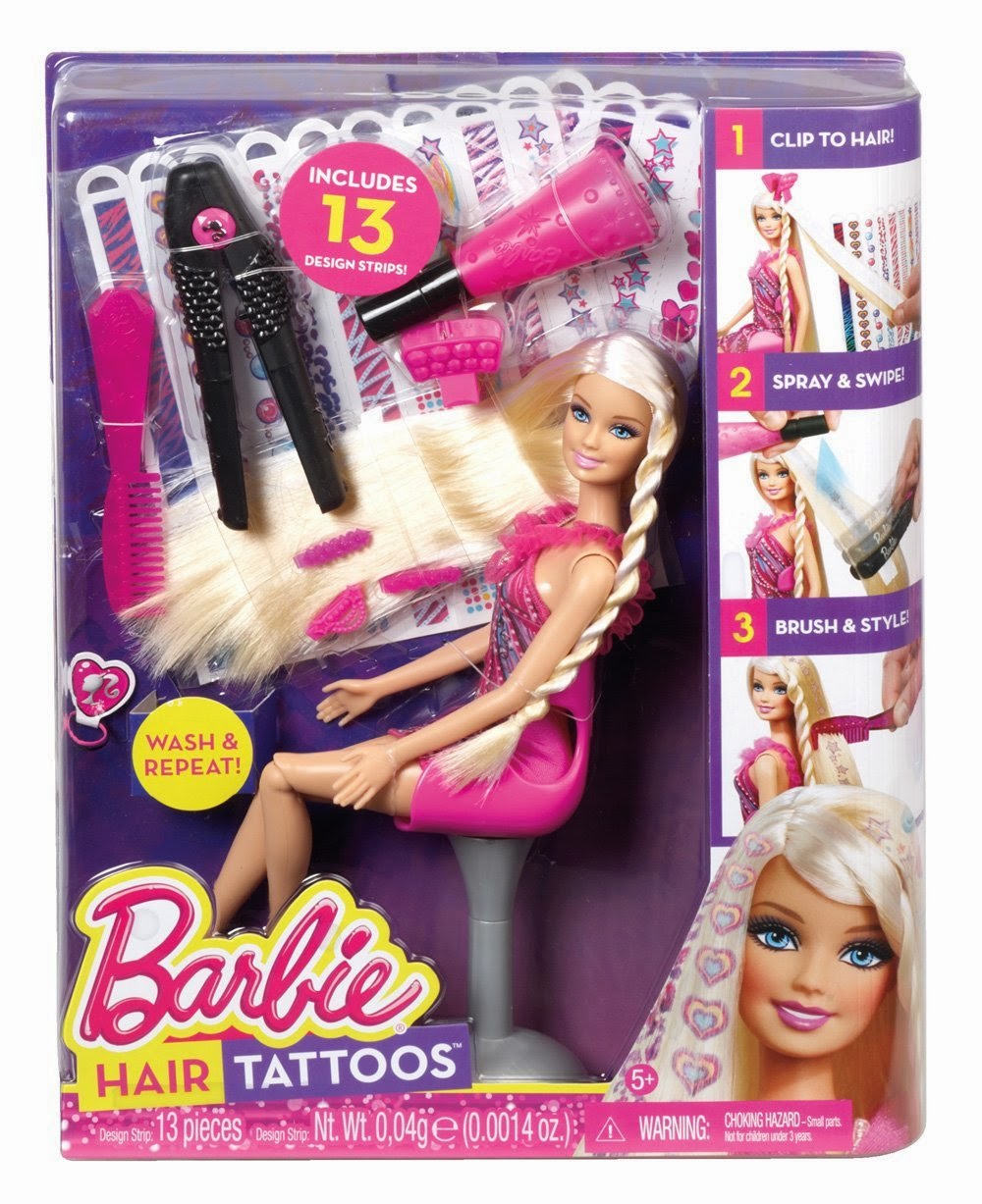Venus Online Shop Review Barbie Hair Tattoos Doll