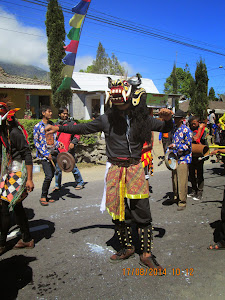 Selo village procession on "Indonesia Independence Day".