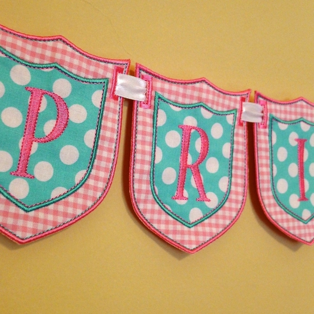 Big Dreams Embroidery ITH (In The Hoop) SHIELD BANNER inthehoop