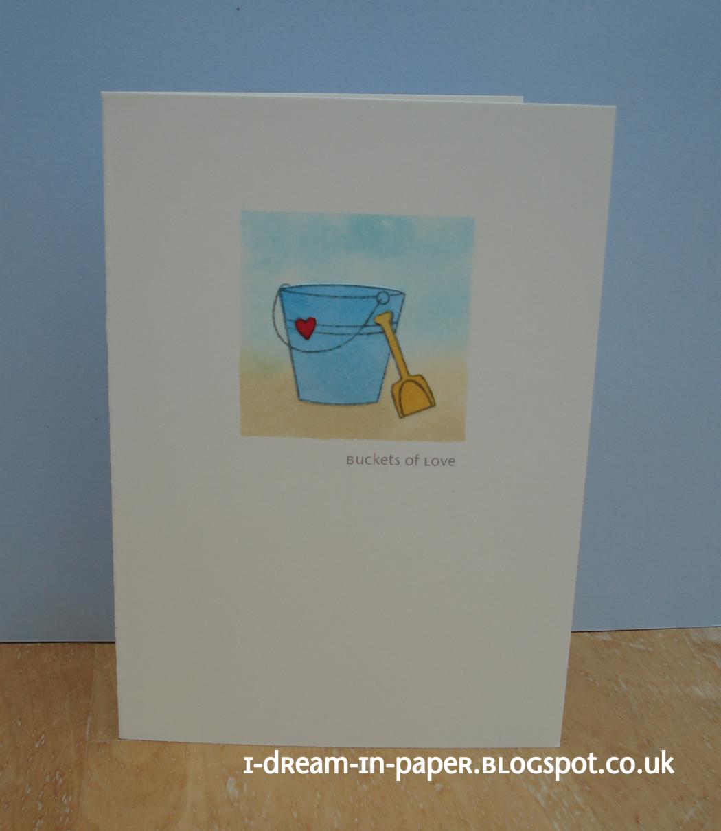 I Dream in Paper Buckets of love