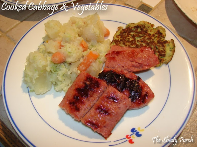 Cooked Cabbage & Vegetables by The Shady Porch Cooked Cabbage & Vegetables #sidedish #cabbage #gardenharvest #recipe