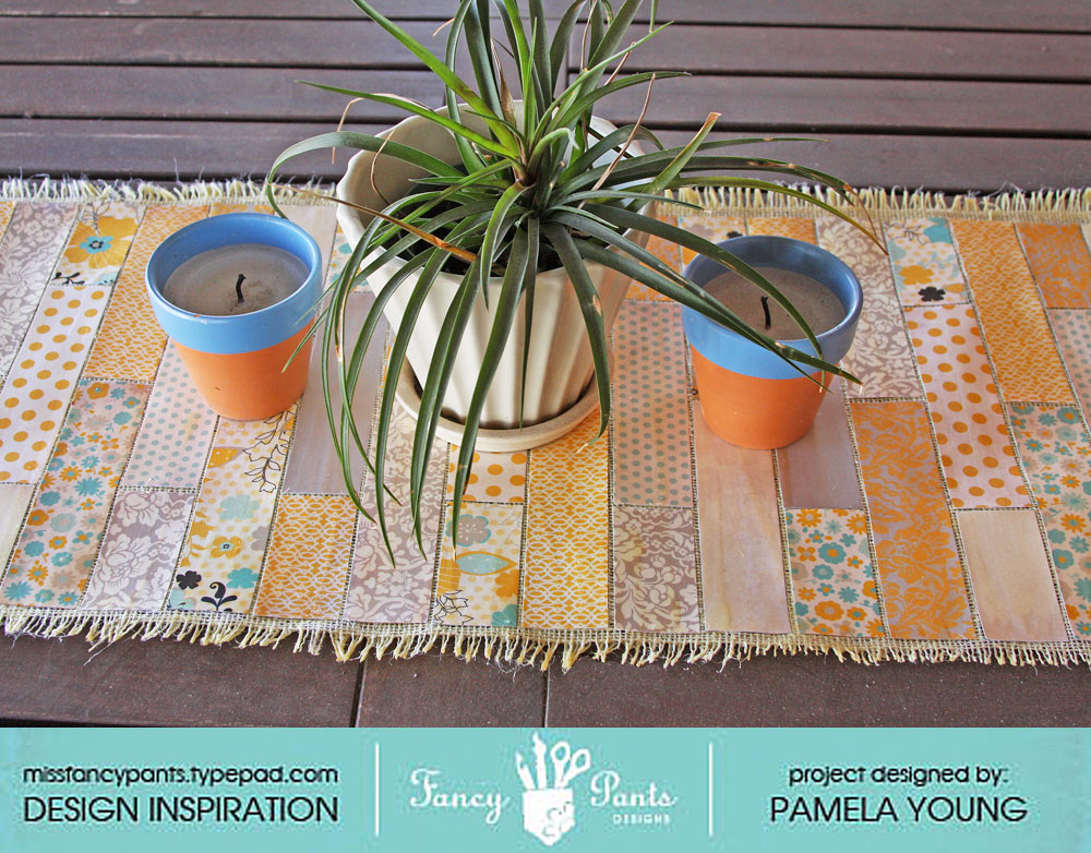 Pamela's World Outdoor Table Runner