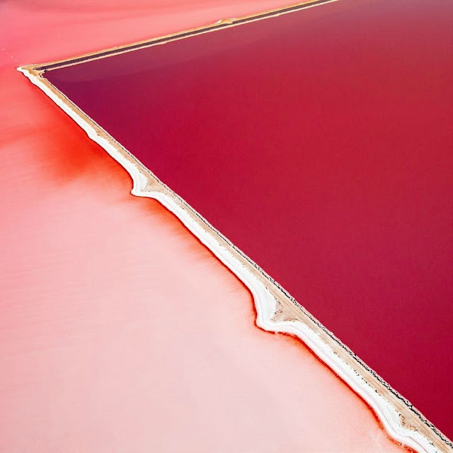 Pink Hutt Lagoon, Australia Pink Hutt Lagoon, Australia