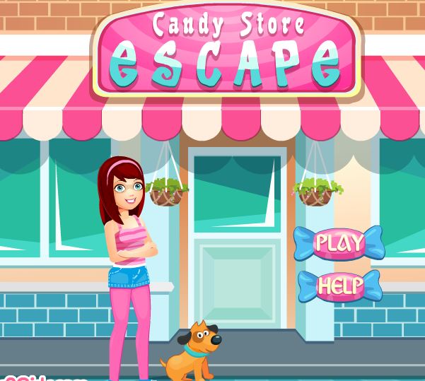 Games2girls Candy Store Escape
