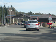 Main entrance to Ramstein AFB (ramstein disney castle )