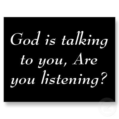 Listening For God