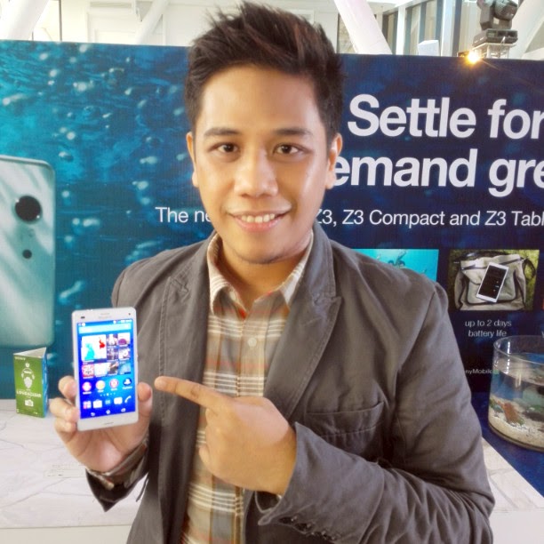 Sony Xperia Z3 Compact Philippines, Mark Milan Macanas