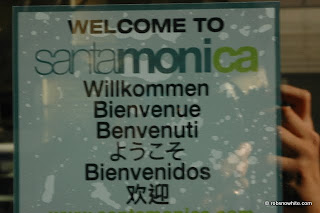 santa monica sign