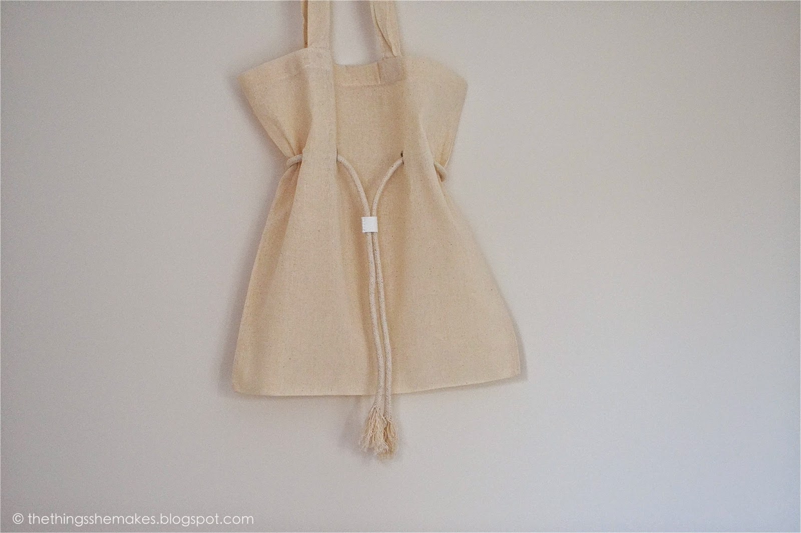 How To Make a Nautical Rope Eyelet Tote The Things She Makes