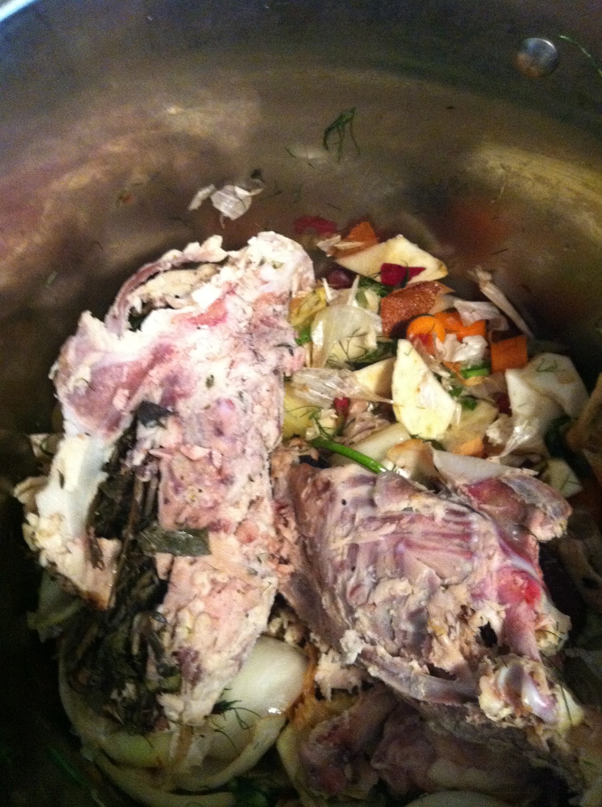 The Curried Cook Rich Dark Chicken Stock