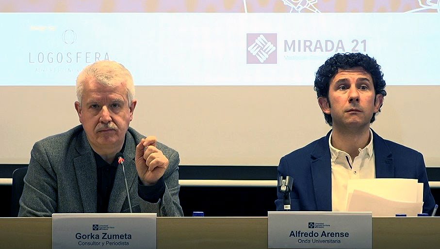 GORKA ZUMETA EN LA FRANCISCO DE VITORIA