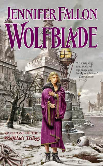 Wolfblade (Hythrun Chronicles: Wolfblade Trilogy: Book 1) by Jennifer Fallon Book Cover of Wolfblade (Hythrun Chronicles: Wolfblade Trilogy: Book 1) by Jennifer Fallon