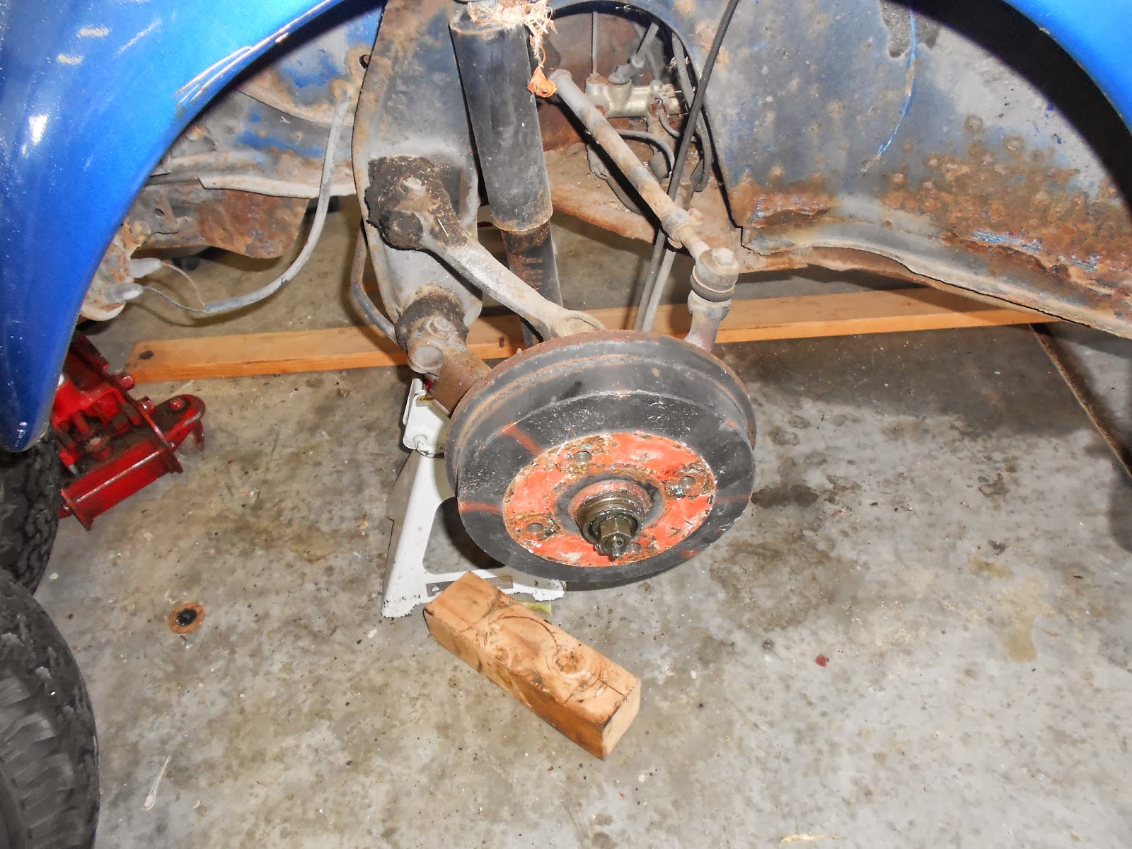 The Bug Boys Installing Ball Joints And Raised Spindles In