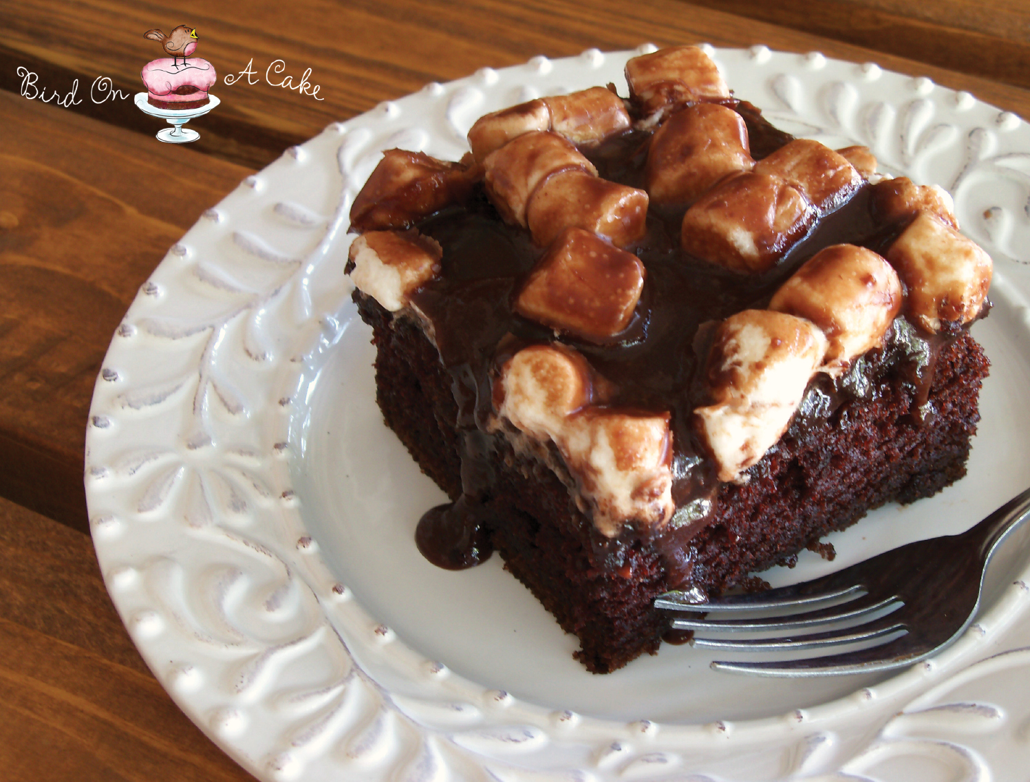 Bird On A Cake Gooey Chocolate Marshmallow Cake