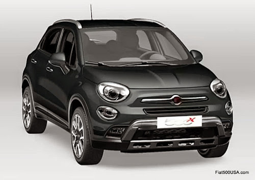 Fiat 500X in Grey