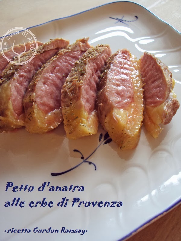 Disegno cucinare petto d anatra dessign : La casa di Artù: Petto d'anatra alle erbe di Provenza | Ricetta di ...