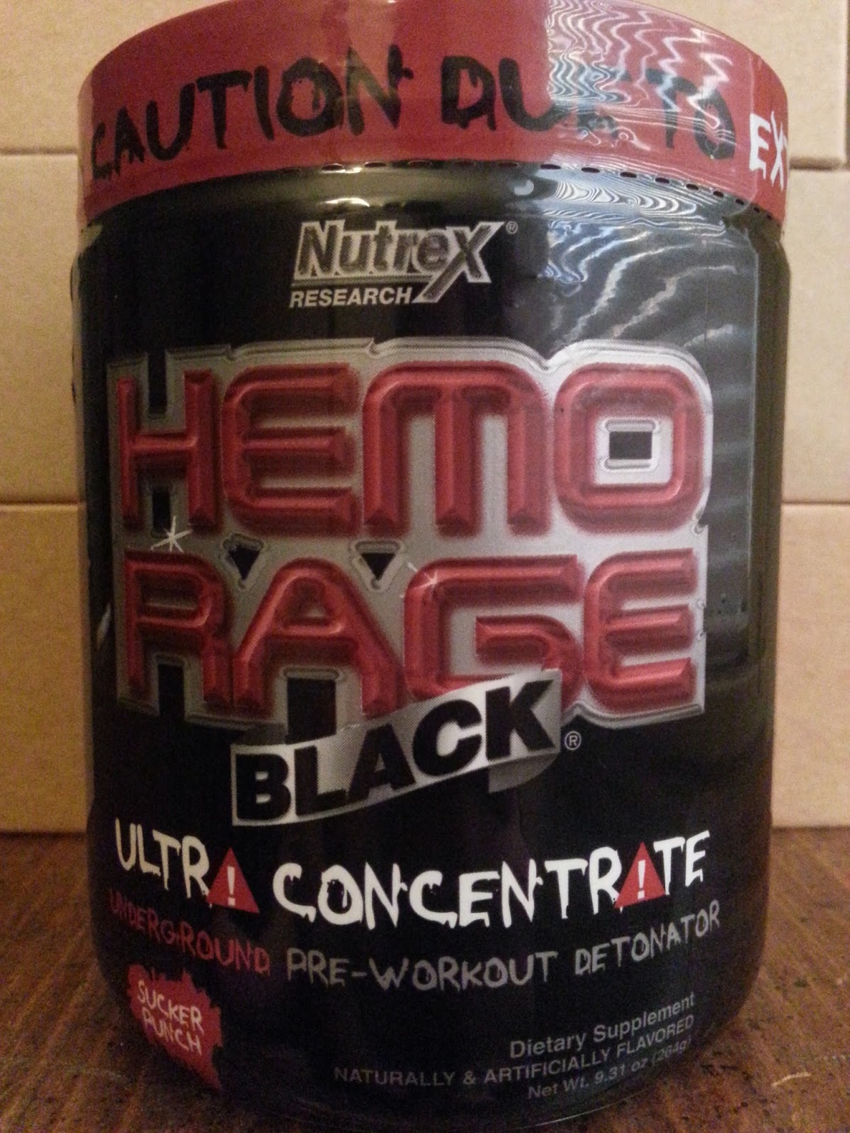 Joseph Valo III PreWorkout Review Hemo Rage Black Ultra Concentrate