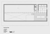 Contemporary House Style With Exposed Timber Rafter And Bookshelf Column Contemporary House Style With Exposed Timber Rafter And Bookshelf Column