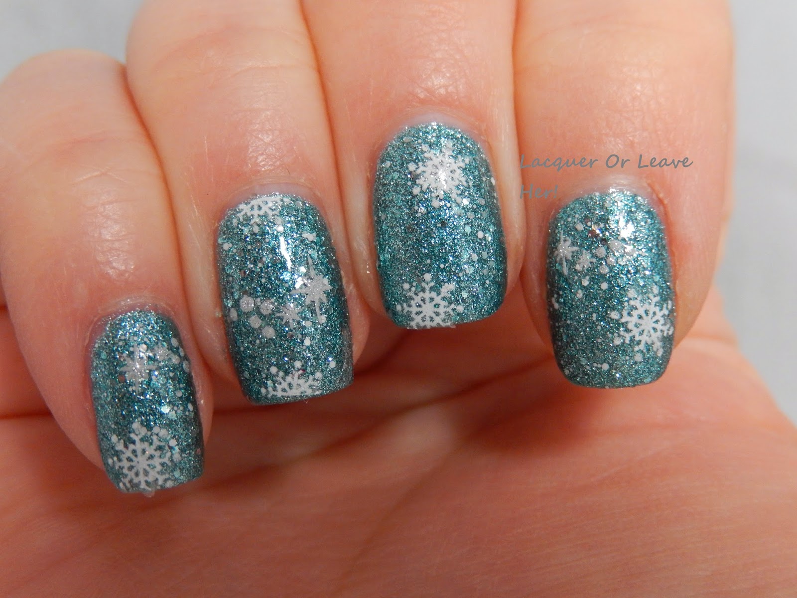 Lacquer or Leave Her! Before & After Silent Snowfall