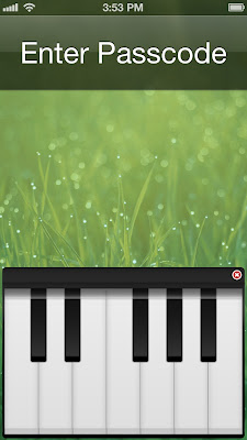 Piano Passcode Now Available For Download On Cydia