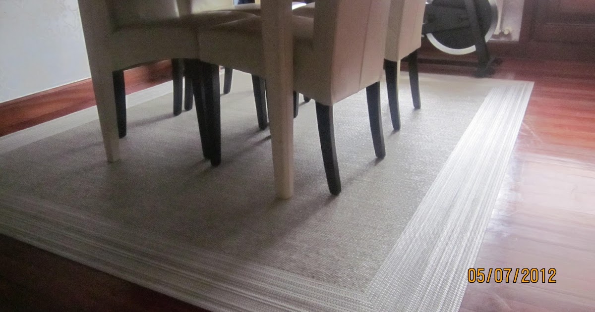 Una alfombra de vinilo: categoría para el salón-comedor.