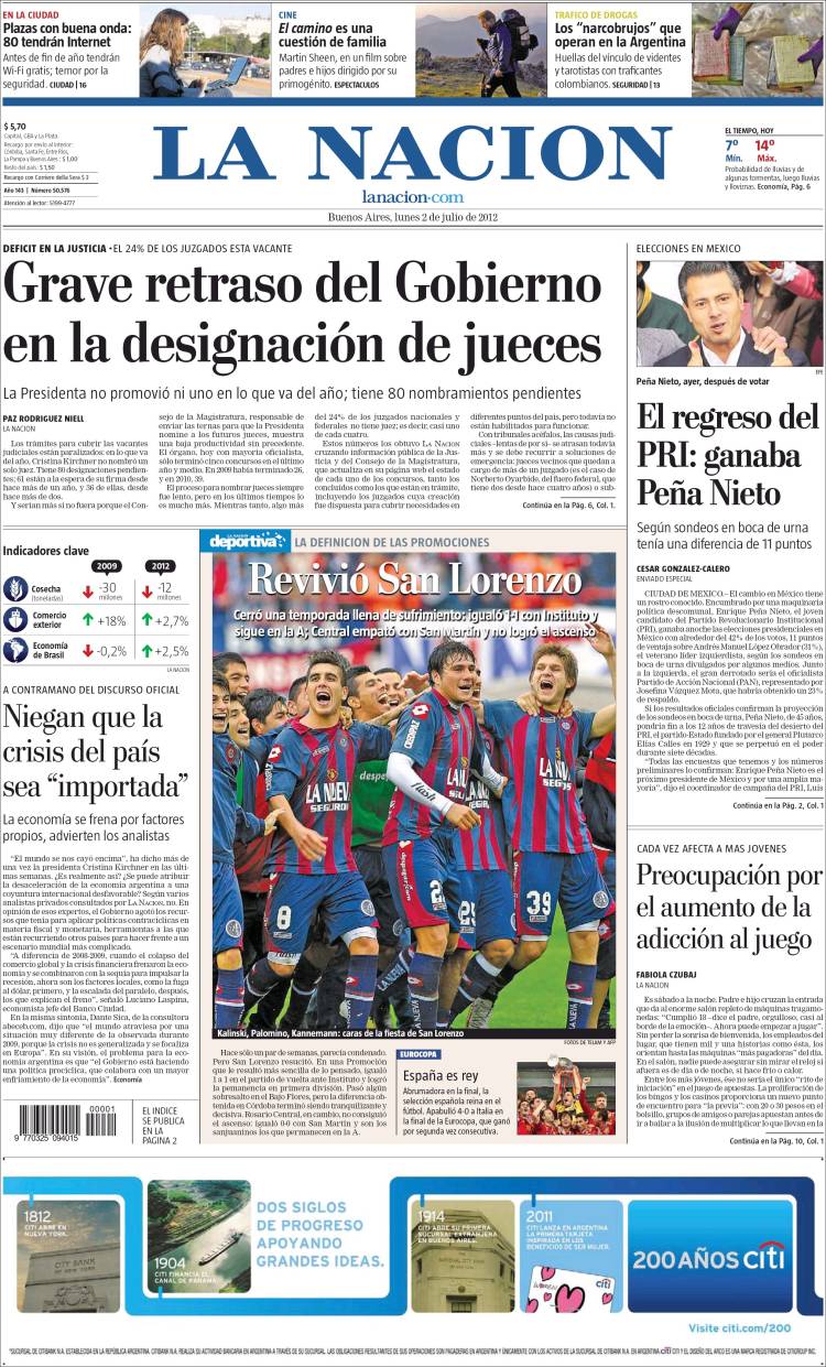 NOTICIAS DE OMEGA RADIO: TITULARES DE LOS PRINCIPALES ...