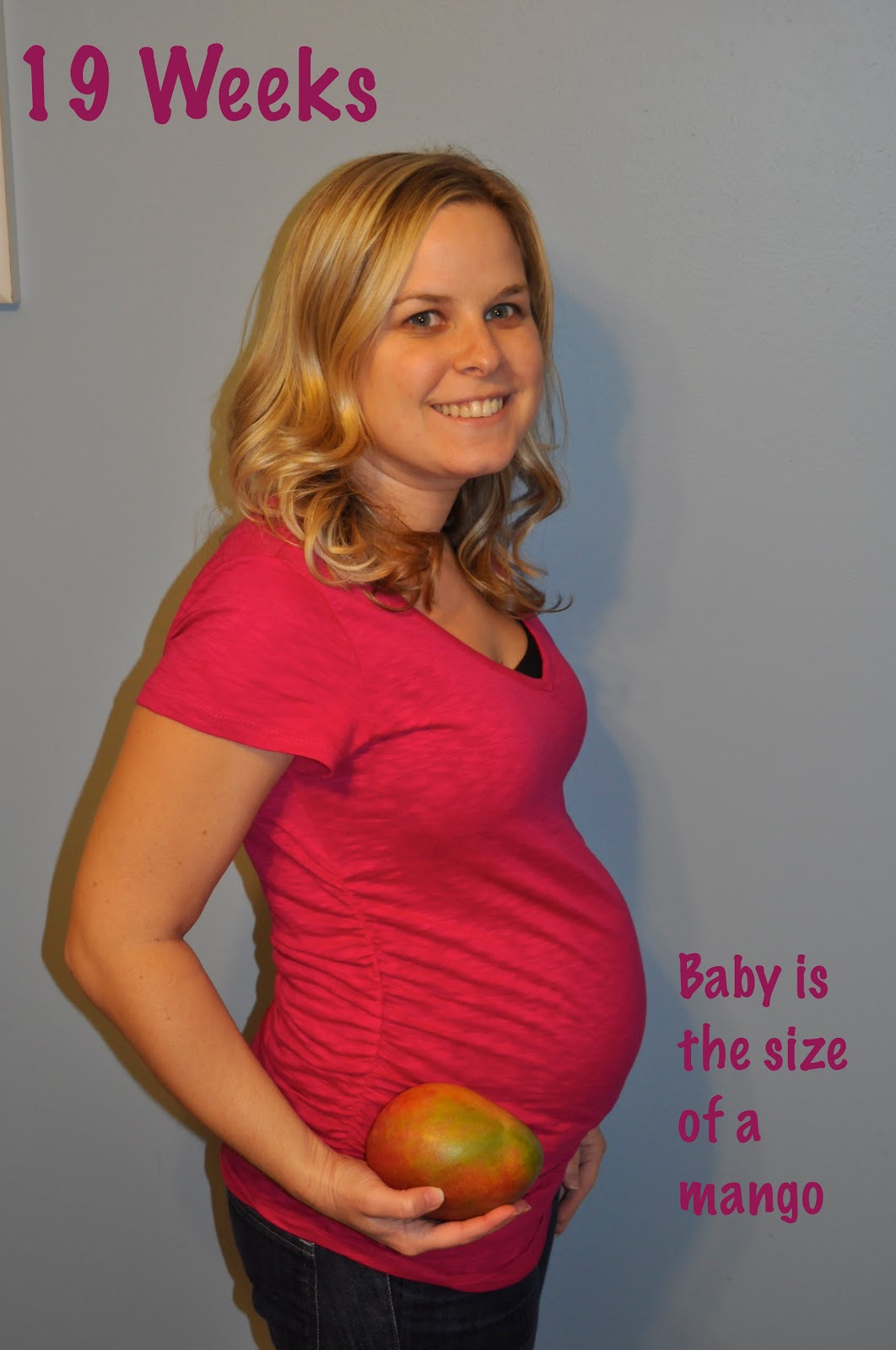 my life as i know it size of baby at 19 weeks