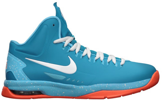 This Nike KD V GS comes in a neo turquoise, windchill, baltic blue and  total crimson colorway. Featuring a turquoise based upper with windchill,  ...