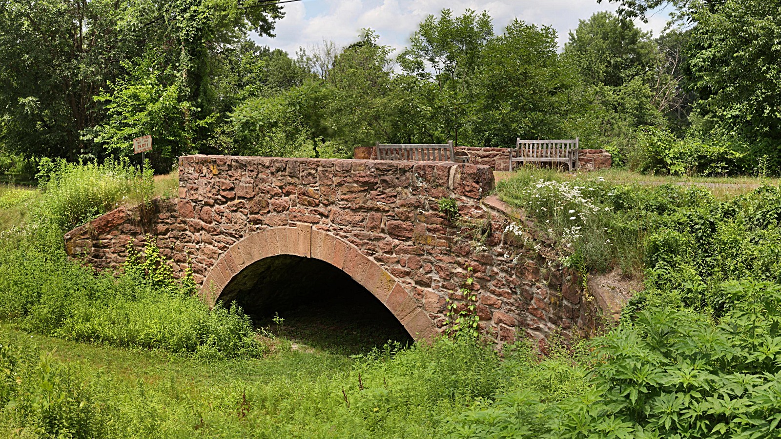 Life, On A Bridged Meadow Road Bridge/Pequabuck Bridge, Farmington, CT