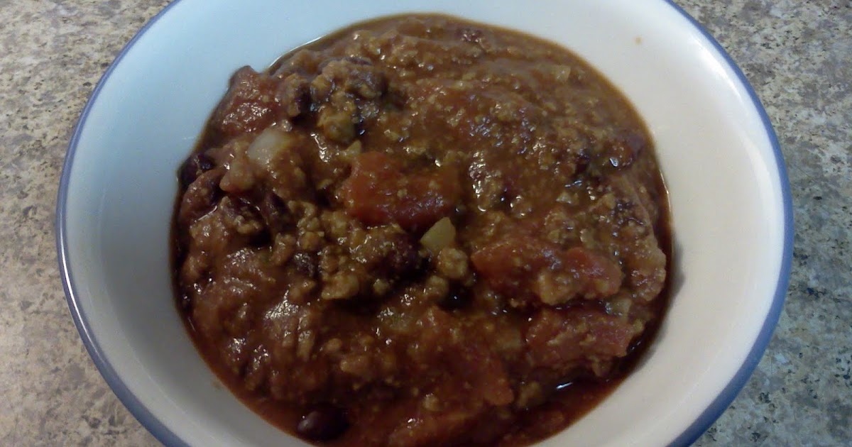 Simply Filling Cookbook Throw Together Chili Meatless Redoux