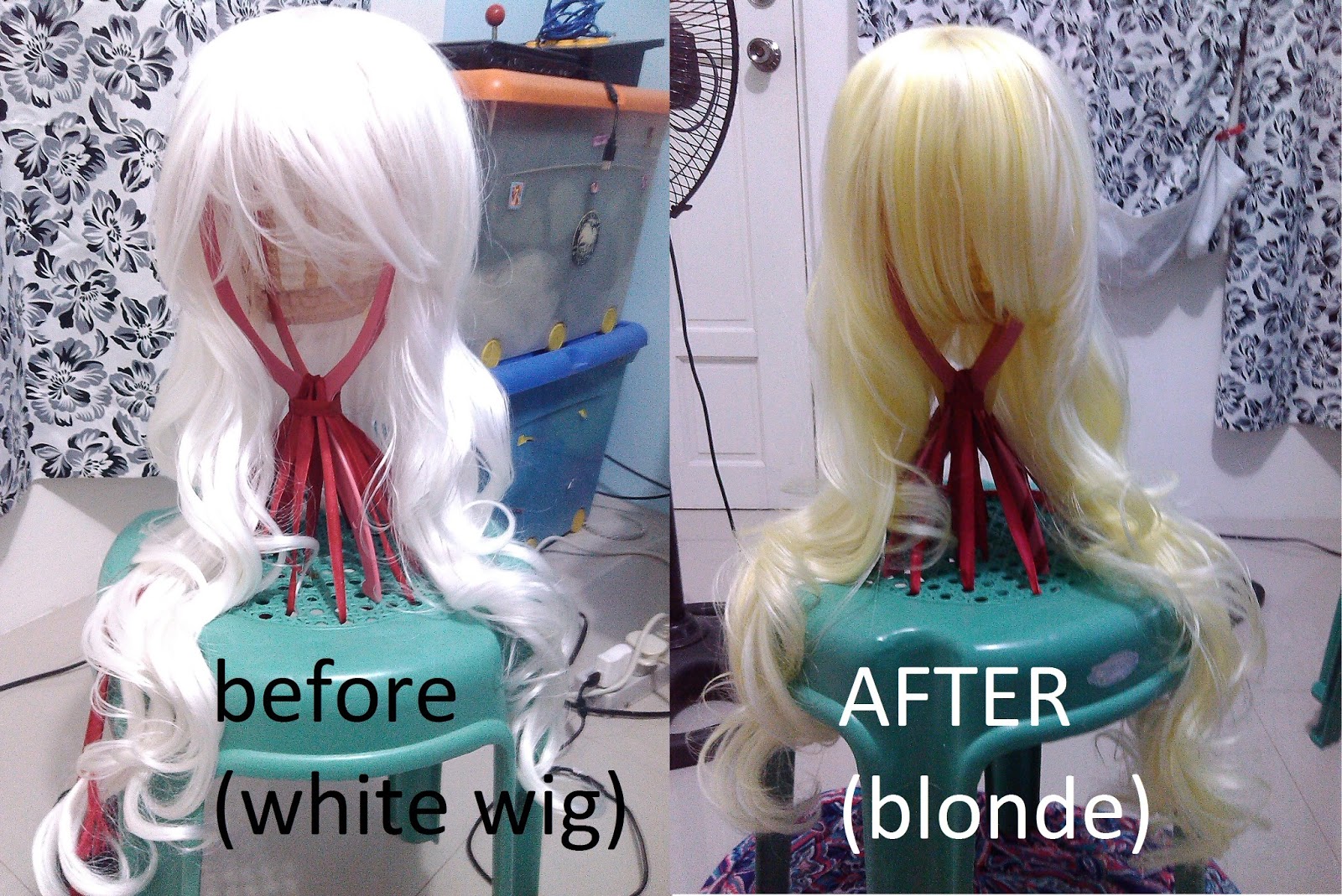 blogging about [TUTORIAL] How I Dye my wigs