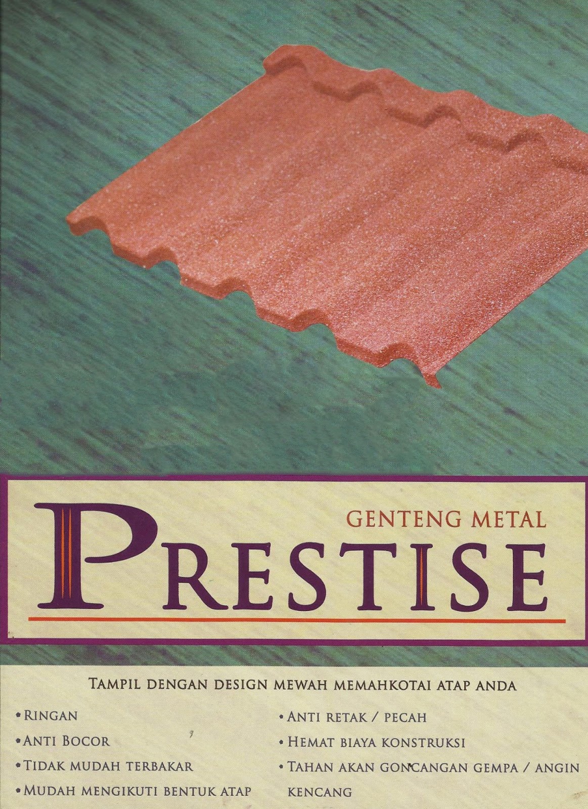 Keunggulan Genteng Metal Prestise KeunggulanGentengMetalPrestise