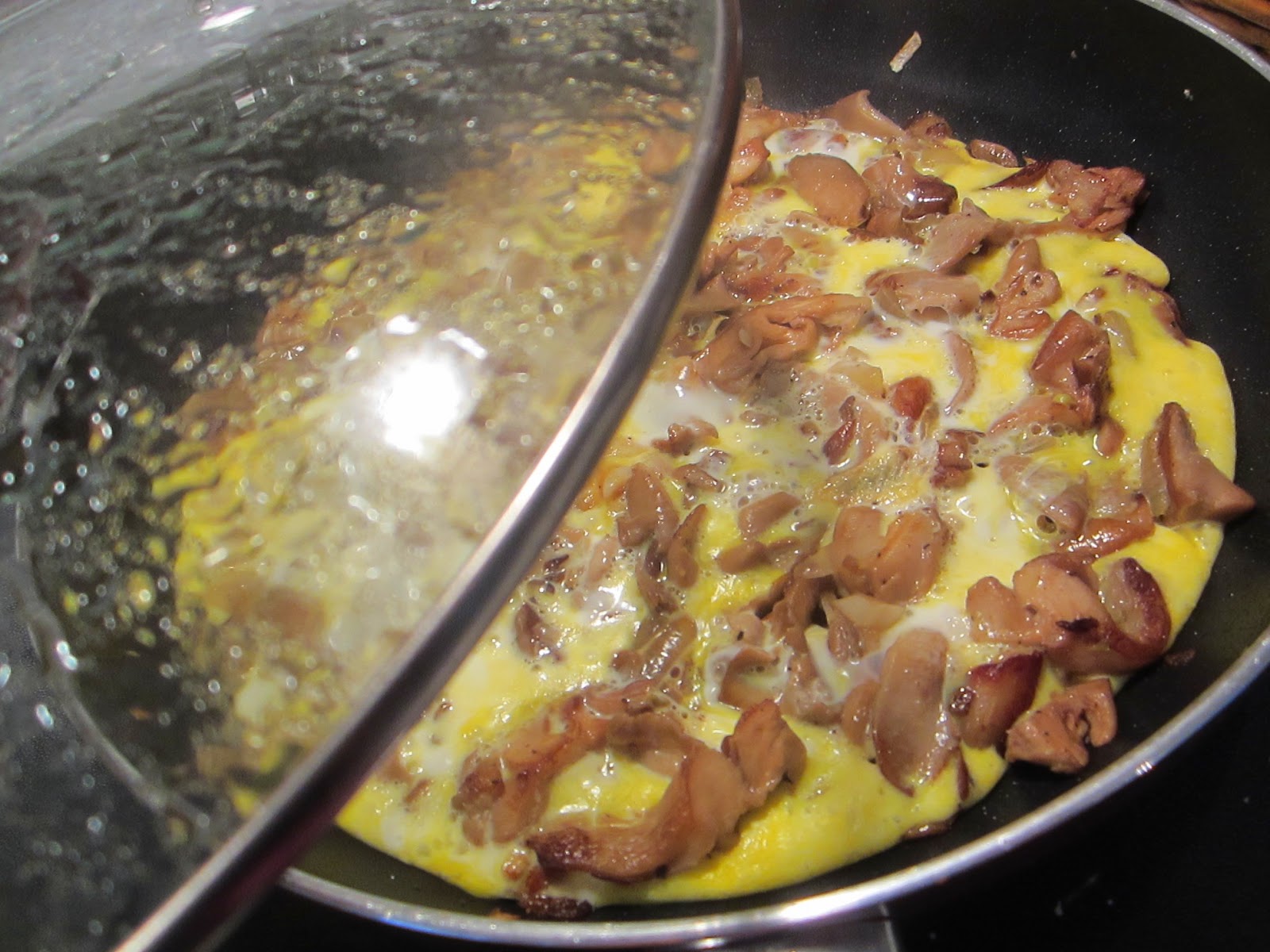 Effortnesslessly Oyster Mushrooms Omelet