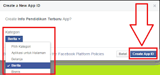 Gambar Cara Membuat App Id Facebook Untuk Website