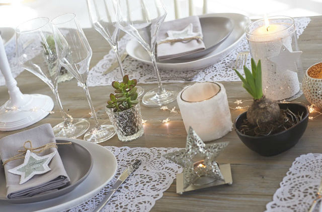 Mesa de Navidad bonita, práctica y nórdica! Mesa de Navidad bonita, práctica y nórdica!