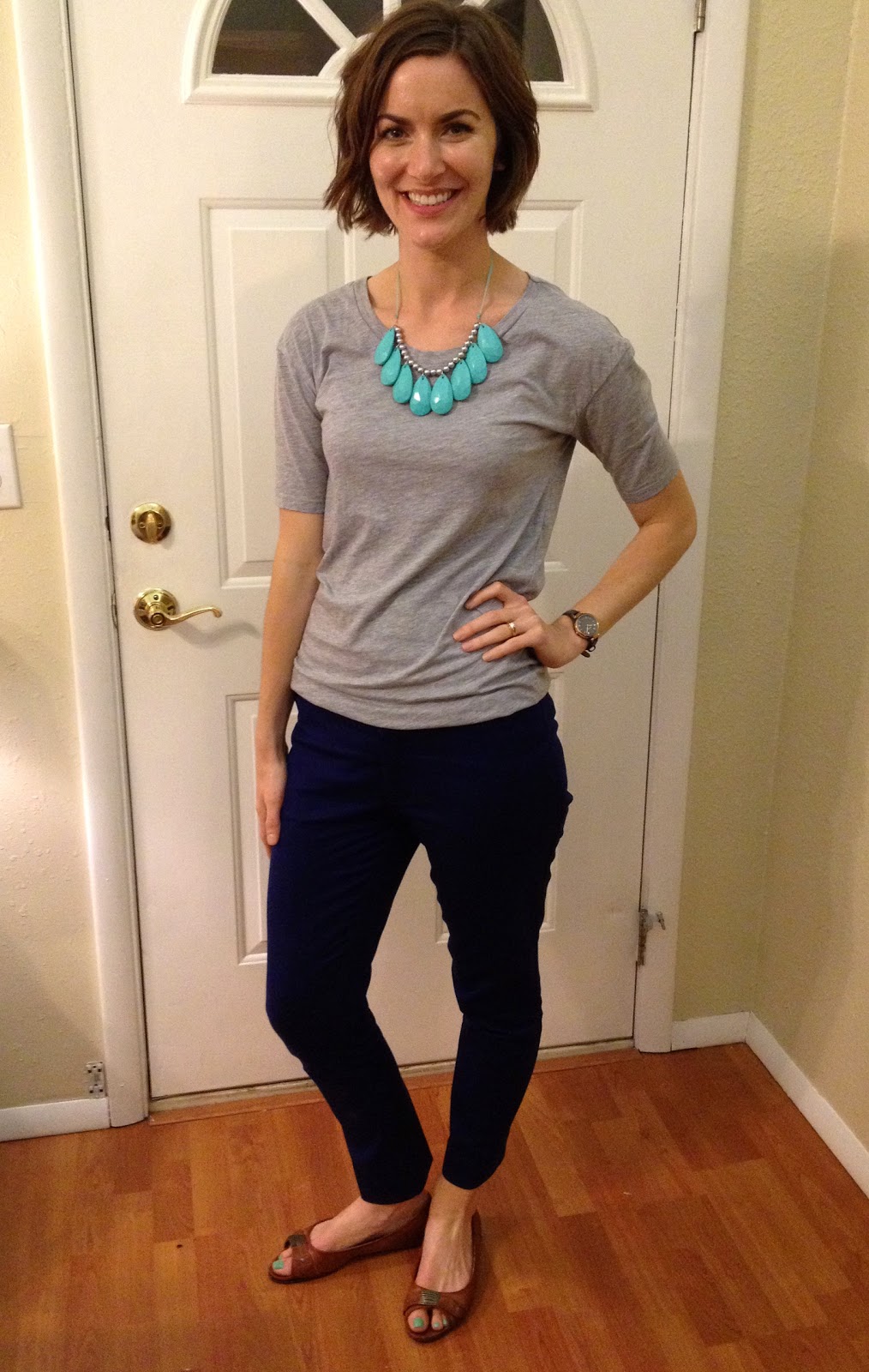 4 Ways to Wear Blue Pants The Cream to My Coffee