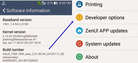 developer mode android how to activate developer mode android