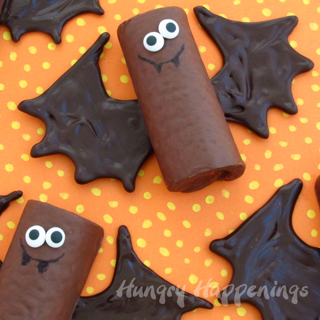 Chocolate Snack Cake Bats Hungry Happenings Halloween