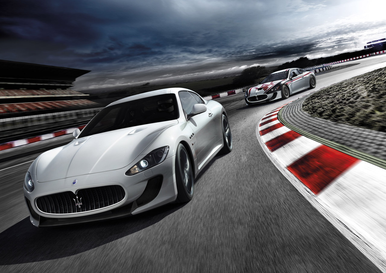 2012 Maserati Granturismo mc On Racing View