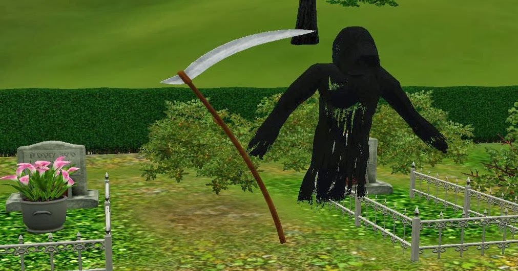 grim reaper scythe the sims 4