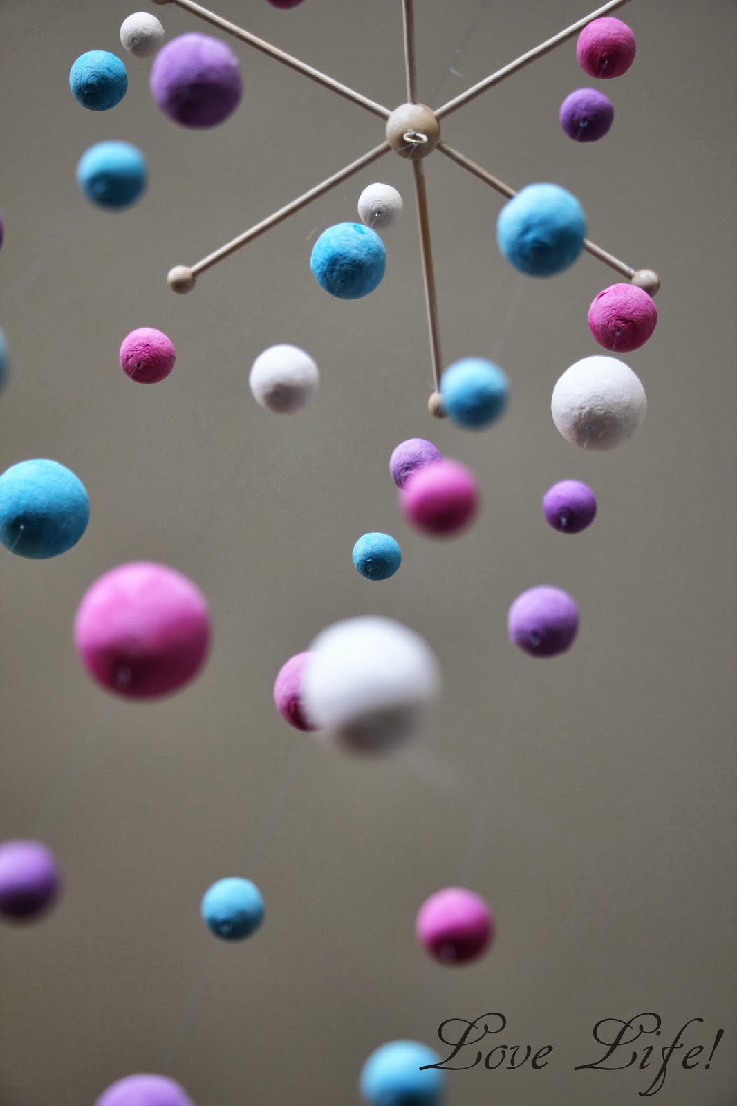 Love life!: baby mobile diy