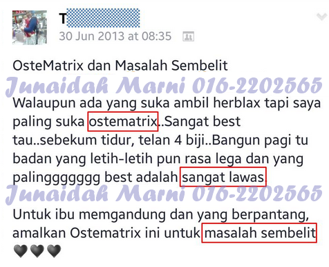 Punca Sembelit Selepas Bersalin Ostematrix shaklee