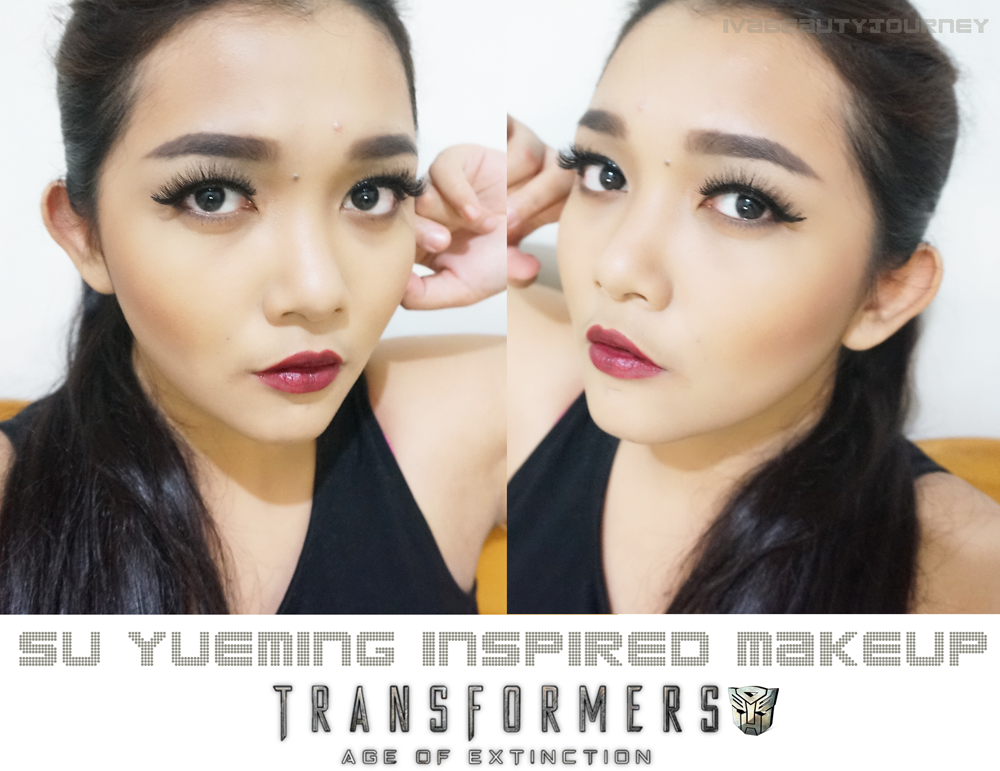 SU YUEMING TRANSFORMERS 4 INSPIRED MAKEUP iva's beauty journey